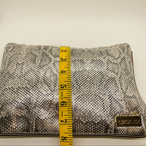 NWT Deux Lux Snakeprint Clutch - Picture 6 of 9